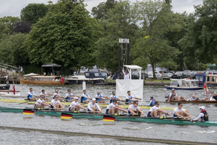 Der U23-Achter in Henley.