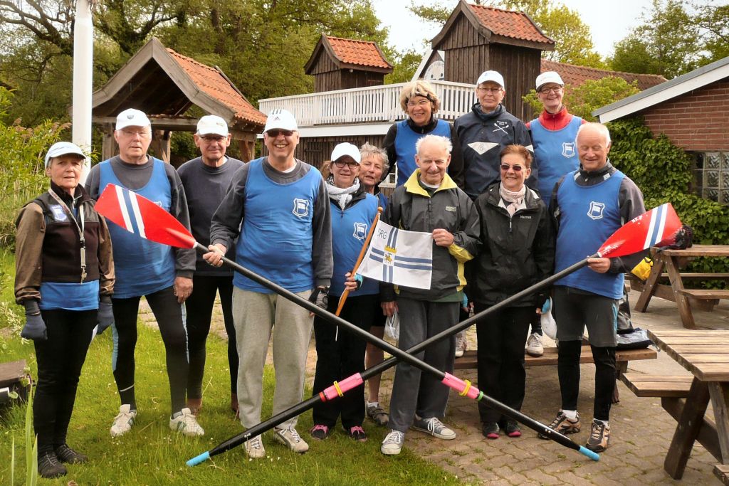 Die Rudergruppe der SRG in Mölln.