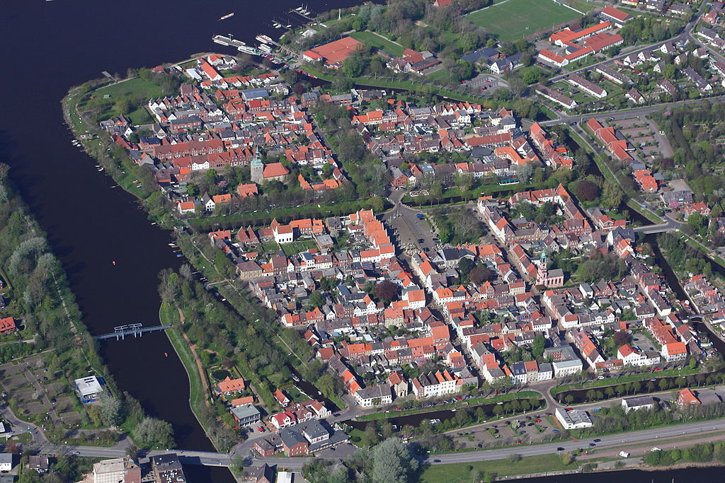 Friedrichstadt von oben